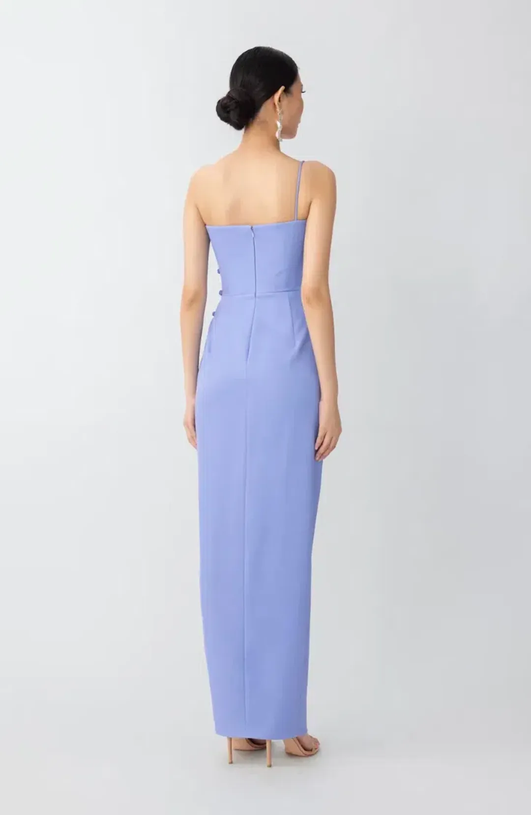 SAU LEE Bethani Dress in Blue Lavender Size 8 for rent on The Volte - main image