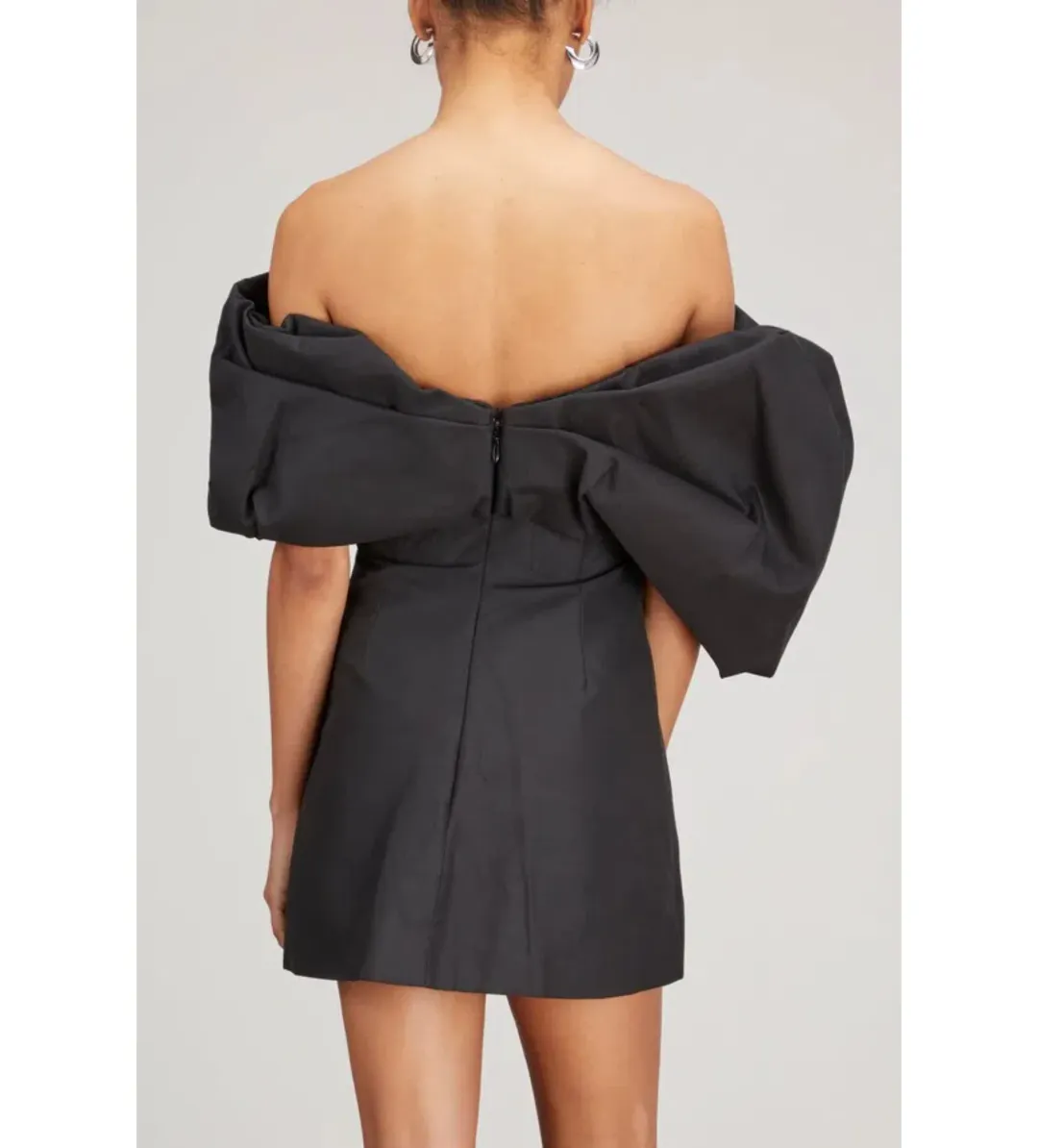 Rachel Gilbert Xavier Mini Dress Black Size 1/AU 8 for rent on The Volte - main image