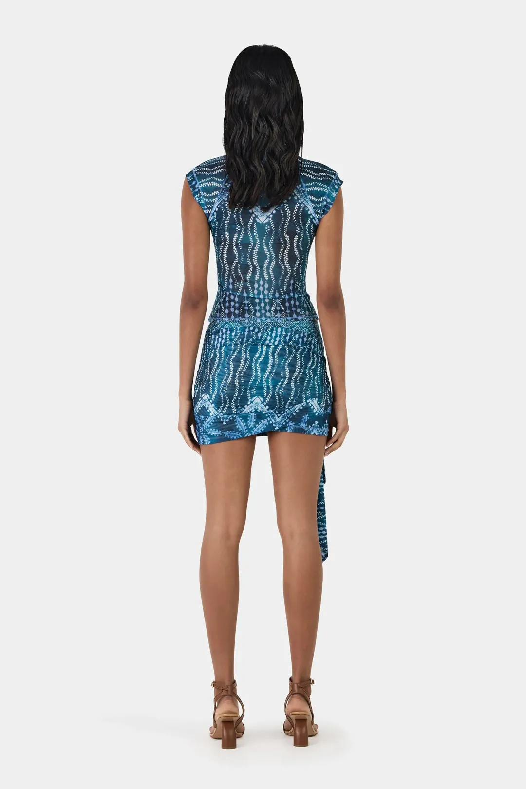 HANSEN + GRETEL Jolie Baby Tee Aqua Drift Blue S for rent on The Volte - main image