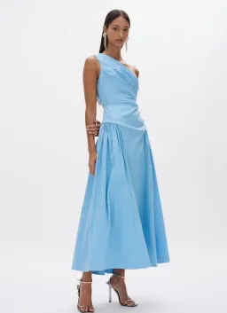 Rachel Gilbert Banksia Dress in Blue Size 3/12 for rent on The Volte - image 2