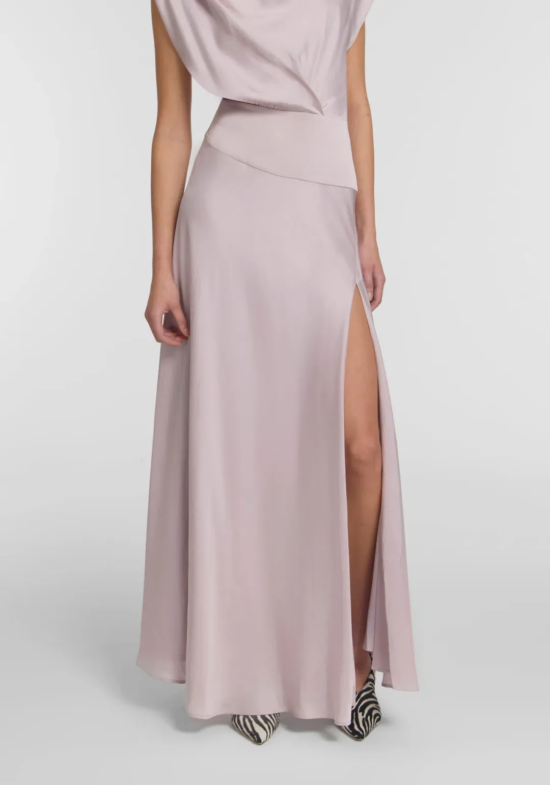 Viktoria and Woods Metropolitan Dress in Plaster colour size 2 for rent on The Volte - main image