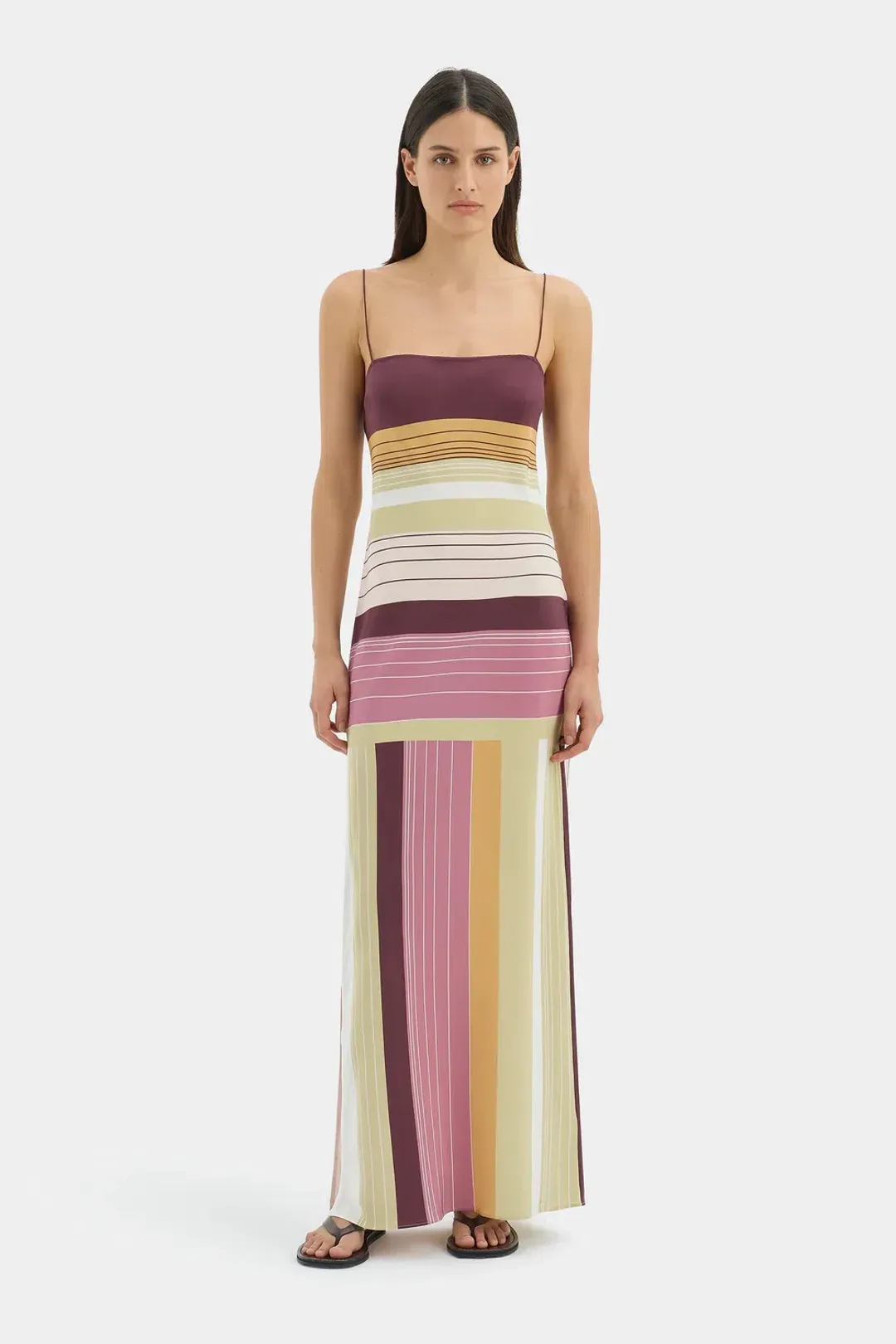SIR the Label Fontana Slip Maxi Dress size 0 for rent on The Volte - main image