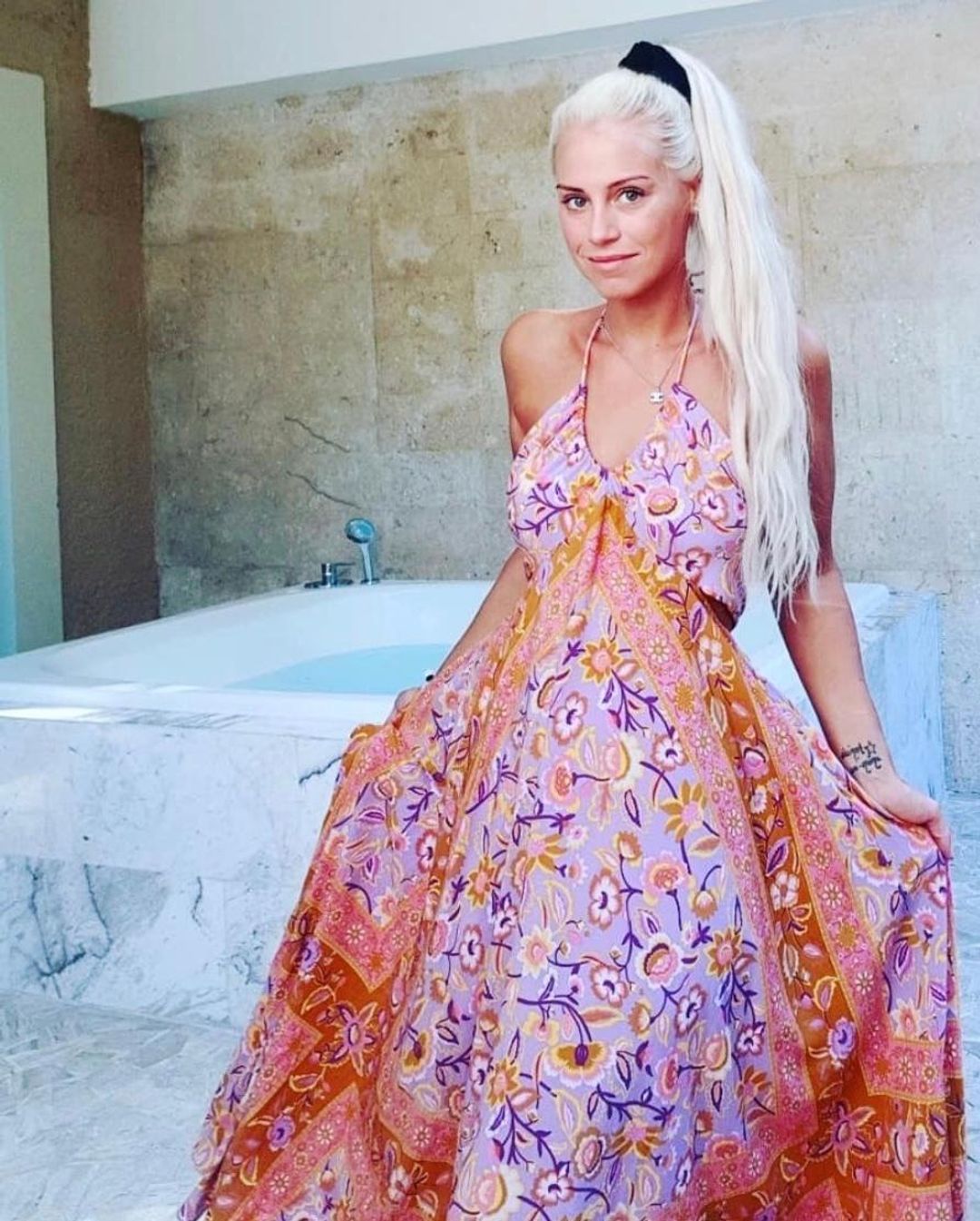 Spell Lolita Halter Dress for rent on The Volte - main image