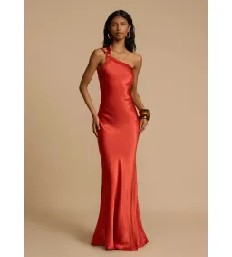 Arcina Ori Monique Dress in Rust Size AU8 for rent on The Volte - image 1