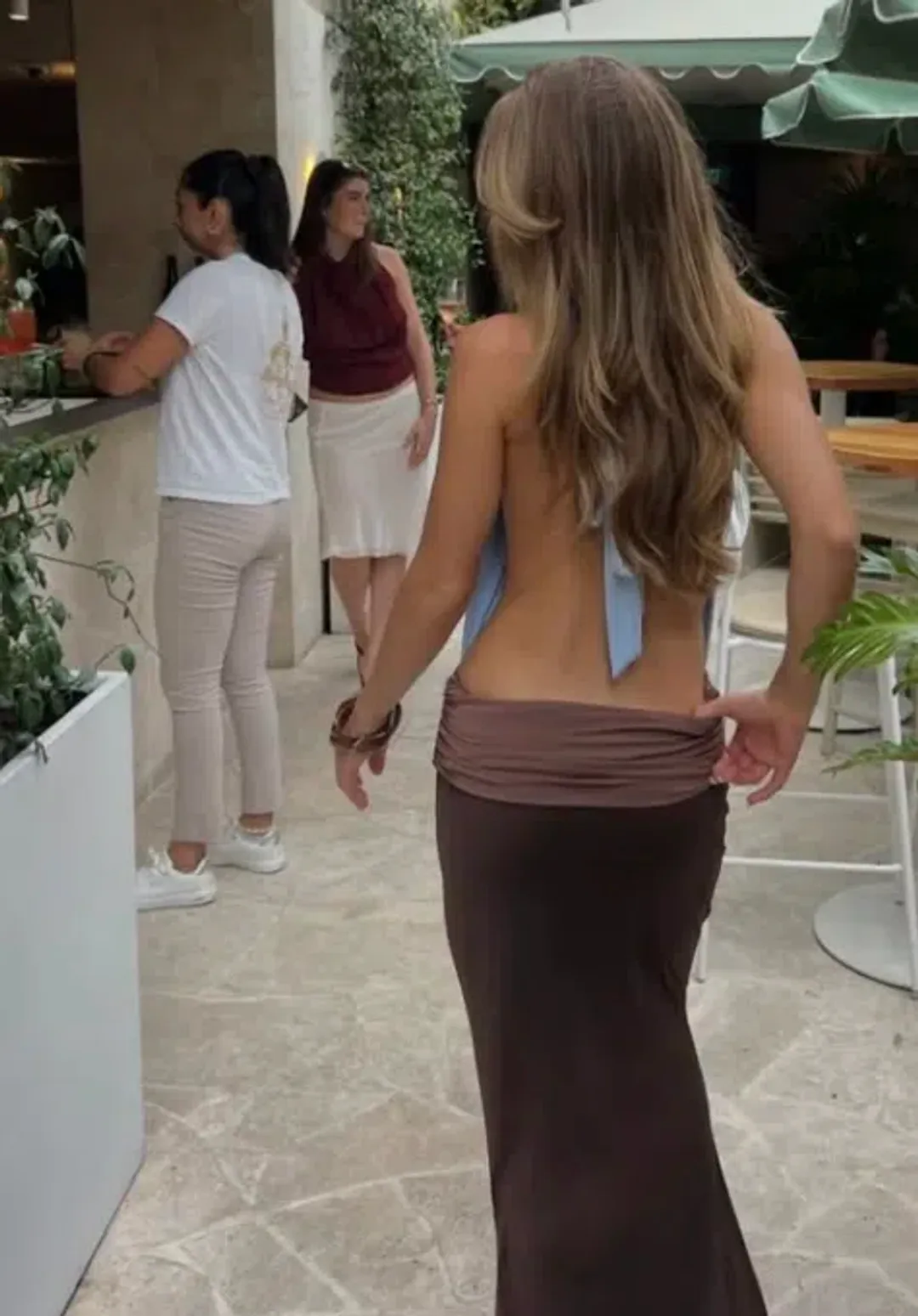 Tigermist Jenni Plunge Maxi  for rent on The Volte - main image