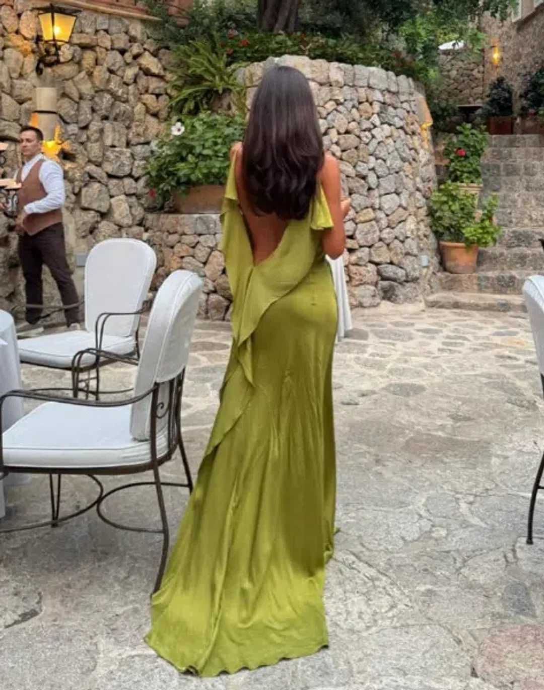 Arcina Ori Odessa Dress in Pistachio Green Size S / Au 8 for rent on The Volte - main image