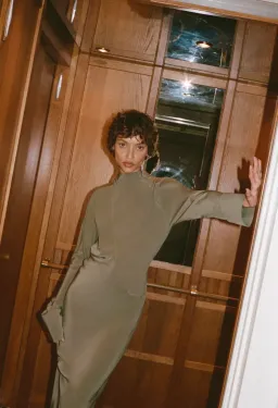 Sir the Label Rousseau Open Back Gown s0 for rent on The Volte - image 4