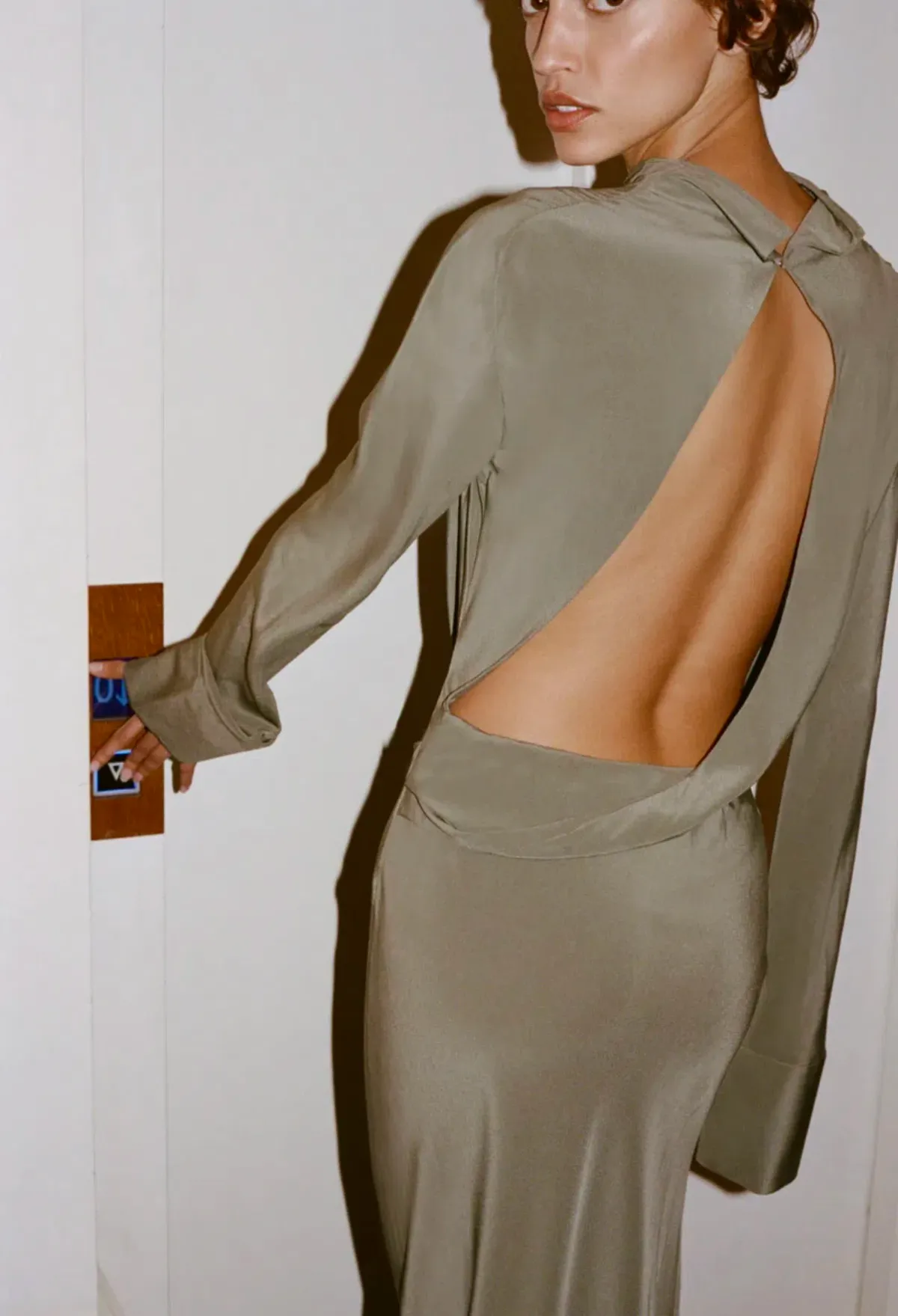 Sir the Label Rousseau Open Back Gown s0 for rent on The Volte - main image