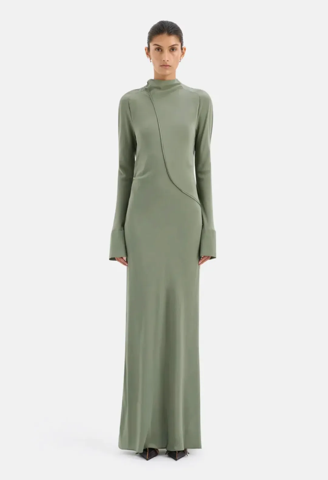 Sir the Label Rousseau Open Back Gown s0 for rent on The Volte - main image
