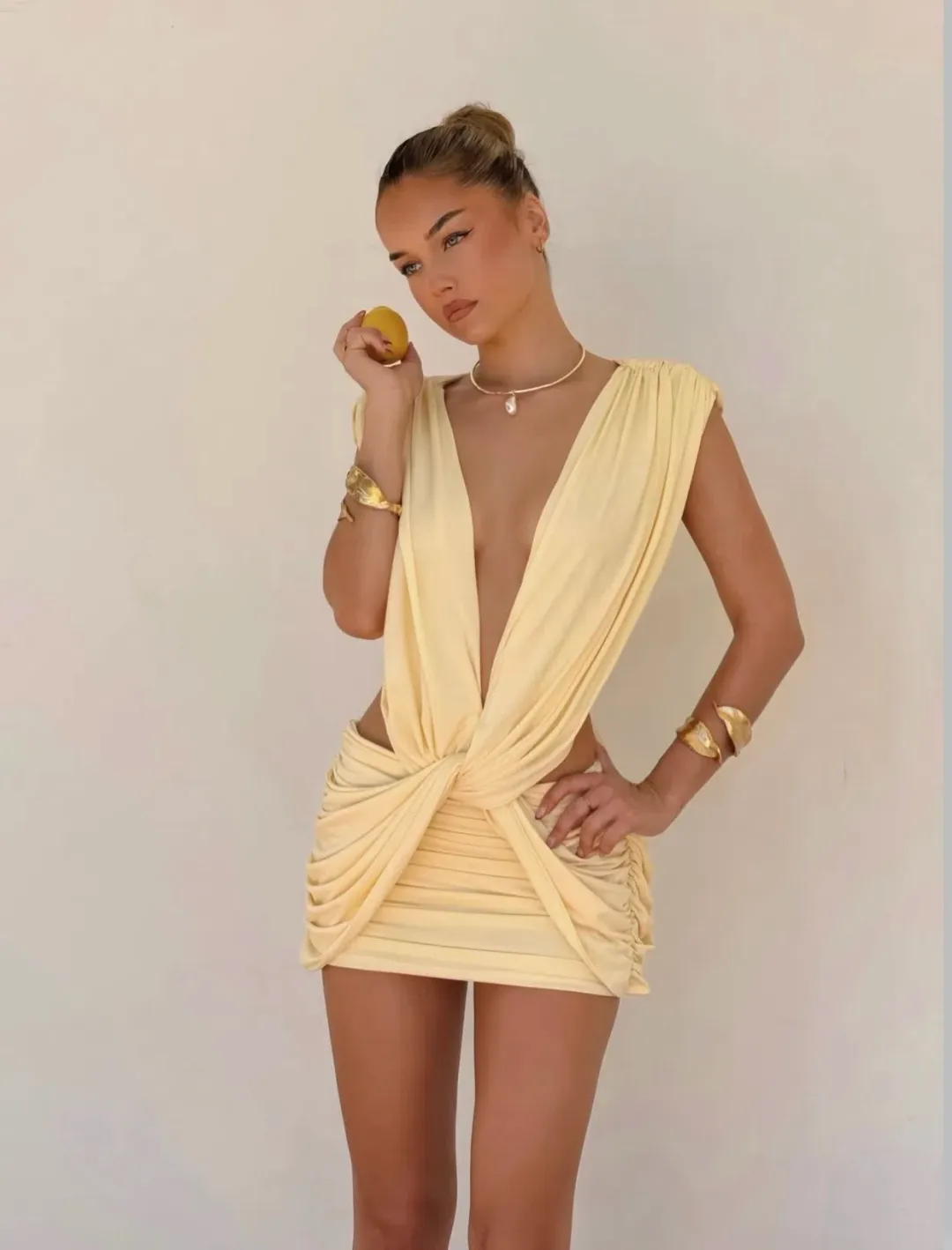 Vivienne Collection Lilou Mini Yellow for rent on The Volte - main image