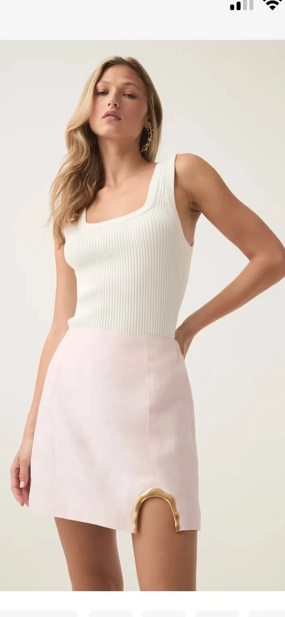 Aje Sabine mini skirt  for rent on The Volte - main image