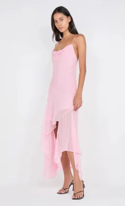 🩷 BEC and BRIDGE Tallis Asymmetrical Dress – Powder Pink – Size AU 10 🩷 for rent on The Volte - image 7