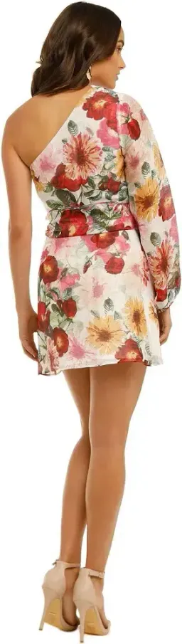 Talulah - Garland One Shoulder Dress for rent on The Volte - image 2