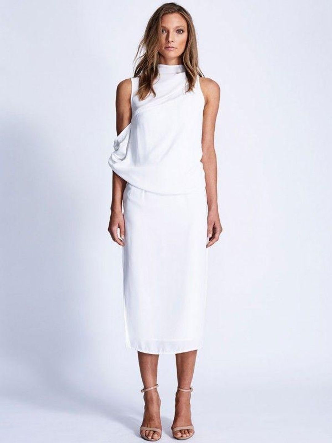 Maurie and Eve Geneva dress White size 10 for rent on The Volte - main image