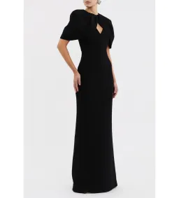 Rebecca Vallance Cameron Full Length Gown in Black Size AU12 for rent on The Volte - image 2