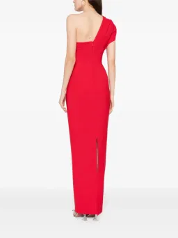 Rachel Gilbert Winnie Maxi Gown in Coral Size 8 for rent on The Volte - image 3