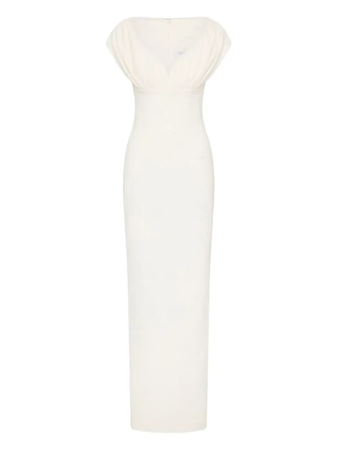 Rachel Gilbert Myra Maxi Gown White Size 8 for rent on The Volte - main image