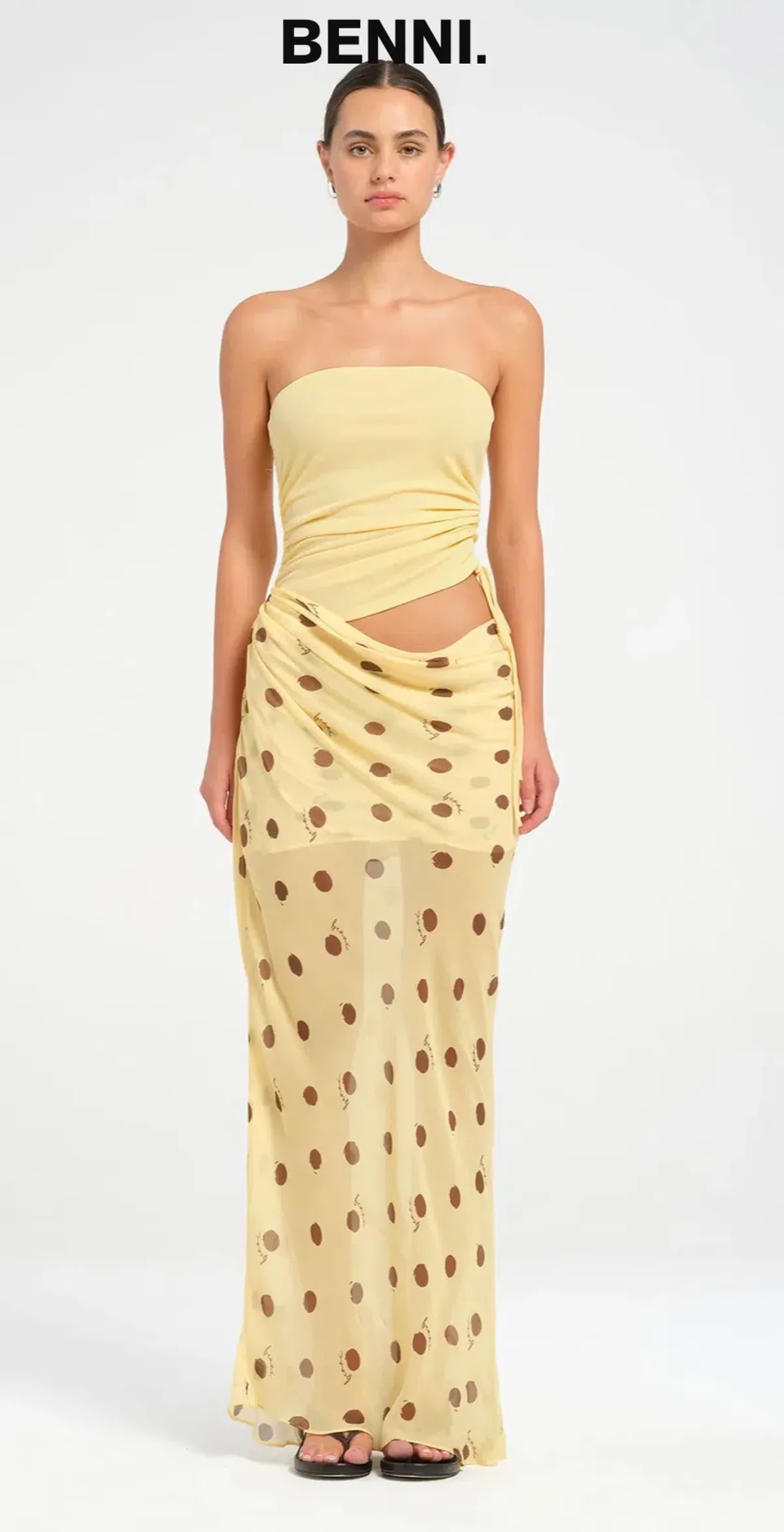 Benni Roscoe Maxi Dress for rent on The Volte - main image