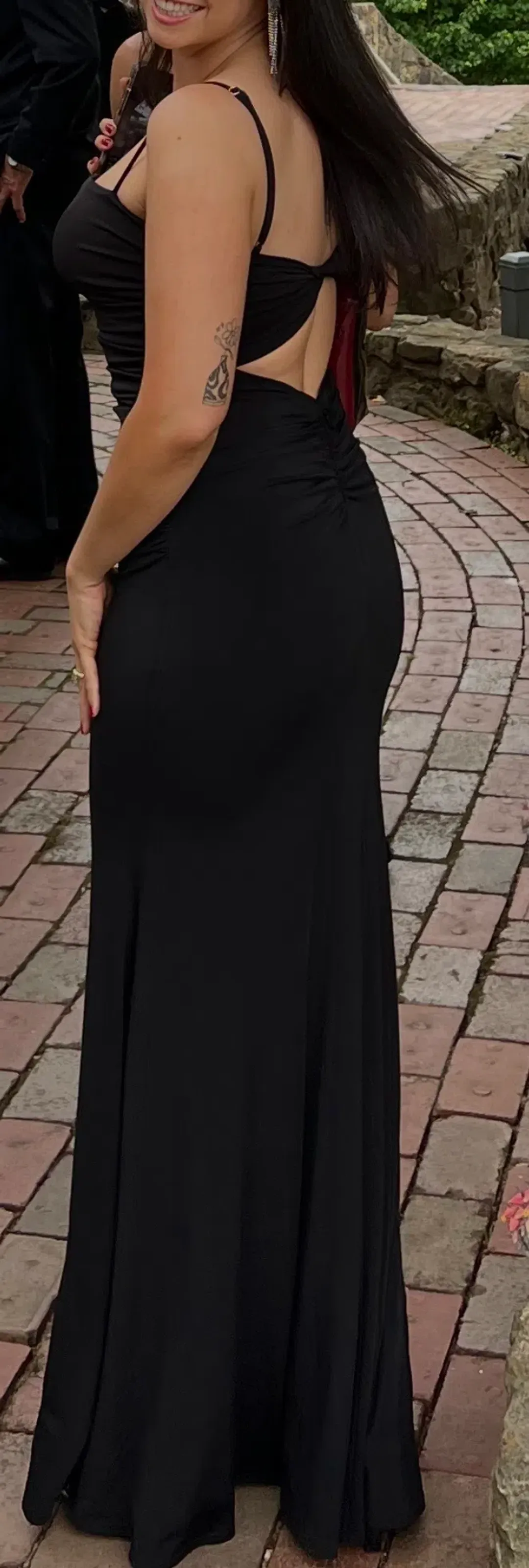 Sheike Chloe Gown Black AU12 for rent on The Volte - main image