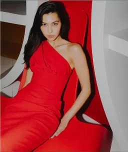 Rachel Gilbert Winnie Gown Red Size 5 / AU16 for rent on The Volte - image 6