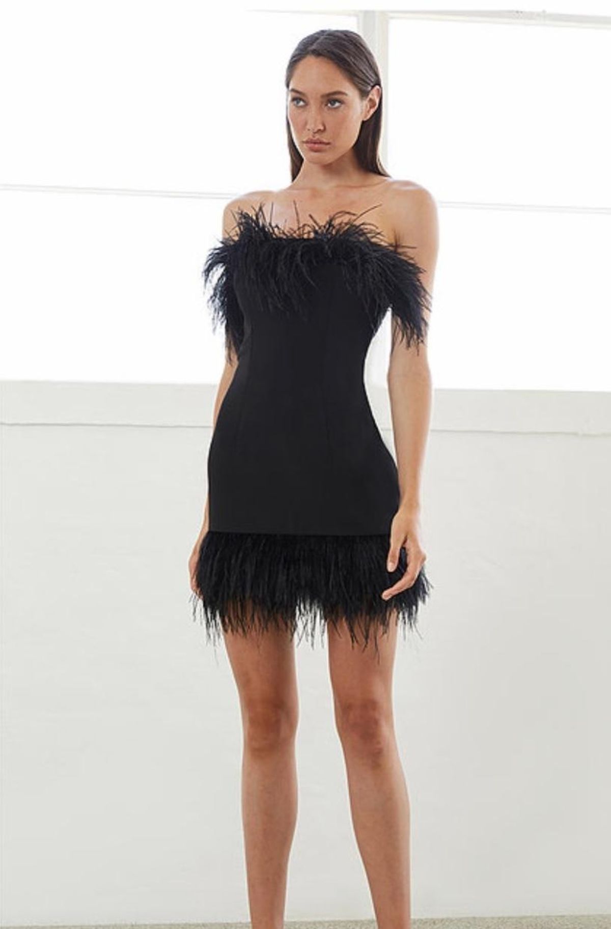 By Johnny Birthday Mini Dress Black Size 8 for rent on The Volte - main image