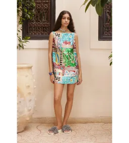 Alemais Jazz Embellished Mini Dress Multi Print Size AU12 for rent on The Volte - image 1