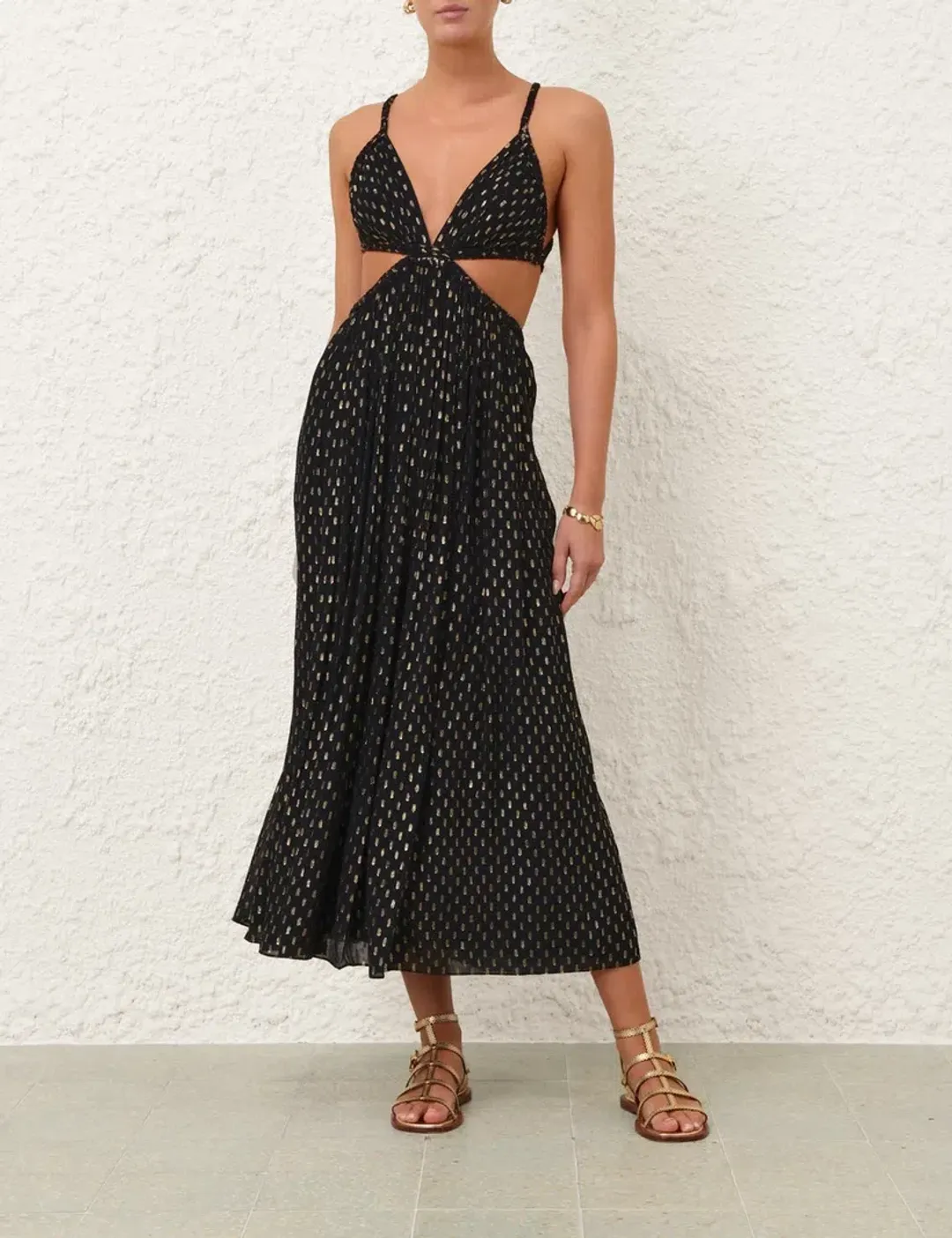 Zimmermann Daylight Braid Trim Dress - size 1 for rent on The Volte - main image