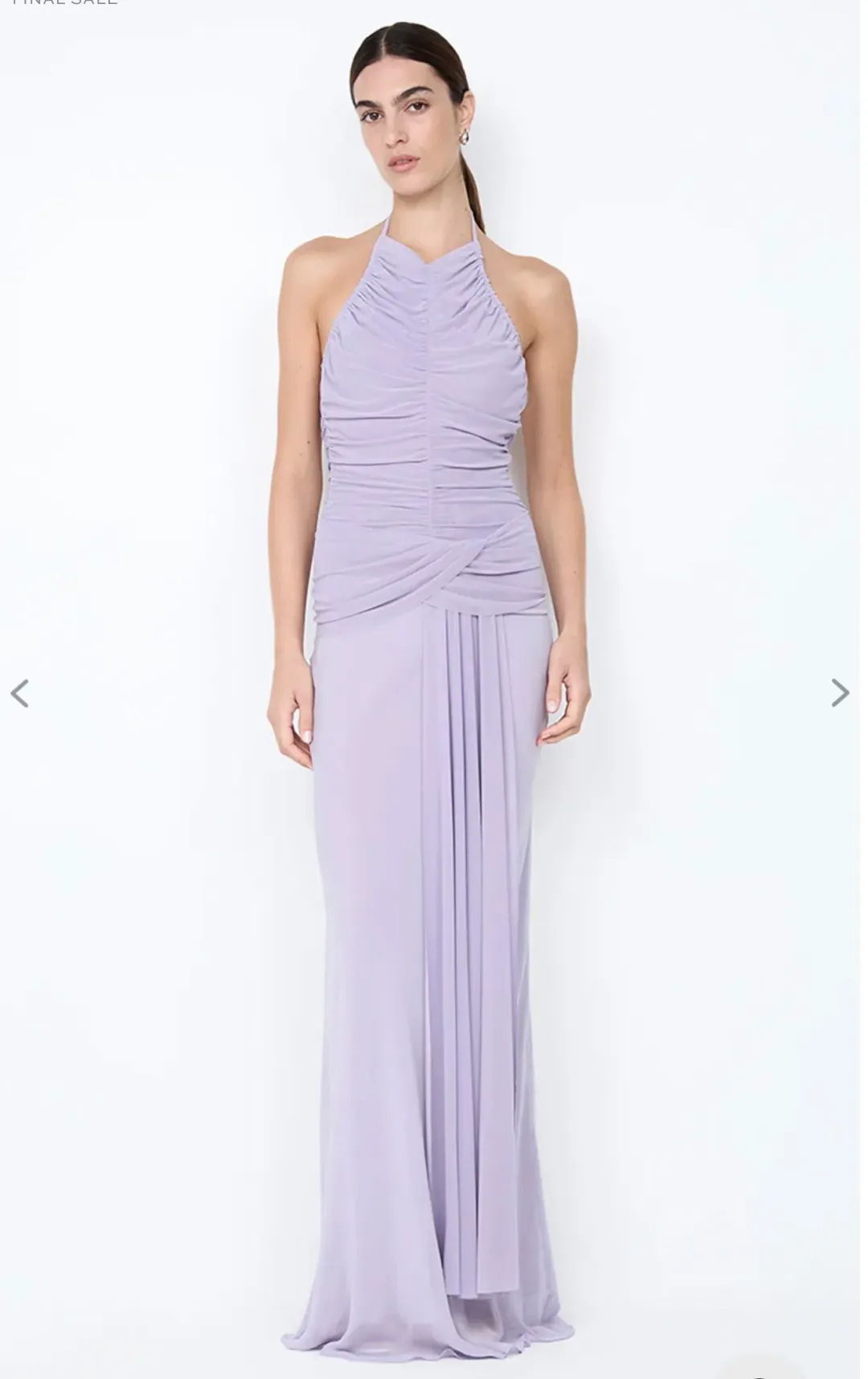 DELILAH HALTER MAXI DRESS for rent on The Volte - main image