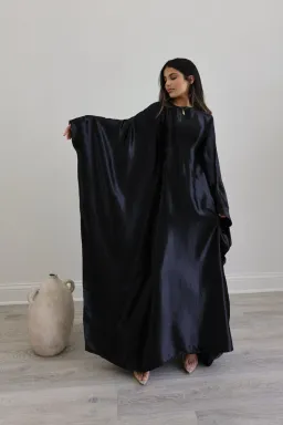 Glow Modesty Zarah Butterfly Black Maxi Dress for rent on The Volte - image 2