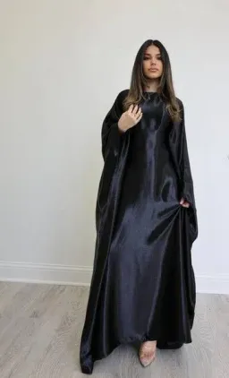 Glow Modesty Zarah Butterfly Black Maxi Dress for rent on The Volte - image 1