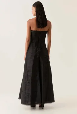 AJE - Soundscape Maxi Dress in Black Size 6 for rent on The Volte - image 4