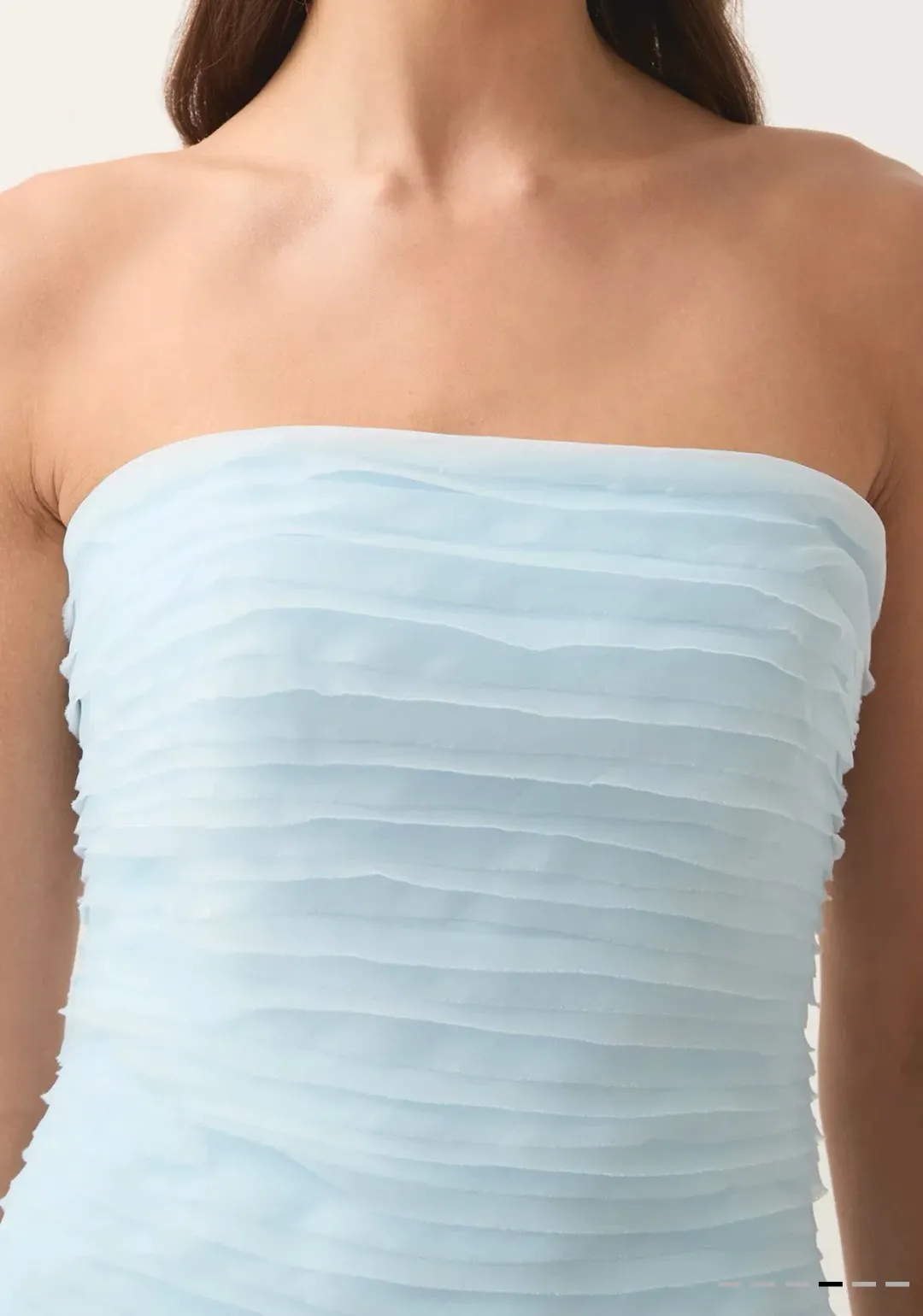 AJE- Soundscape Maxi Dress in Blue Size 10 for rent on The Volte - main image