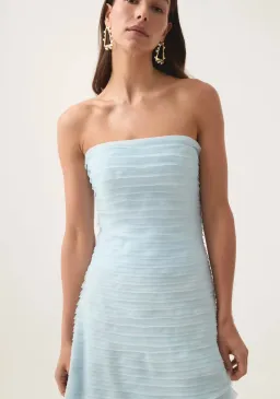 AJE- Soundscape Maxi Dress in Blue Size 10 for rent on The Volte - image 2