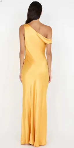 Bec & Bridge - Sol Asym Maxi Dress in Mango Size 8 for rent on The Volte - image 3