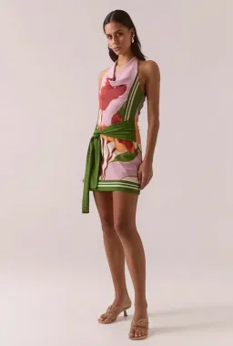 Kalea Mini Dress Botanic  for rent on The Volte - image 3