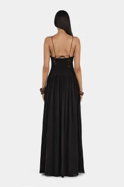 Hansen and Gretel Stephanie Maxi Dress Black Size M / AU 10 for rent on The Volte - image 3