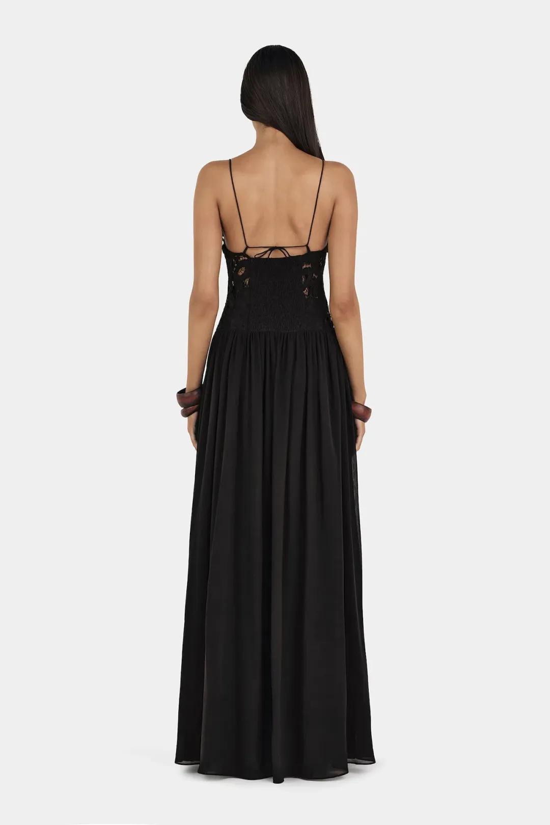 Hansen and Gretel Stephanie Maxi Dress Black Size S / AU 8 for rent on The Volte - main image