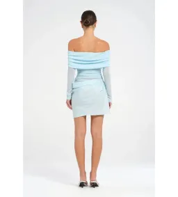 Benni Luca Mini Dress in Ice Size AU6 for rent on The Volte - image 4