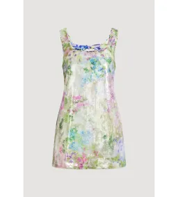 Aje Dahlia Mini Dress in Lavandula Size 8 for rent on The Volte - image 5