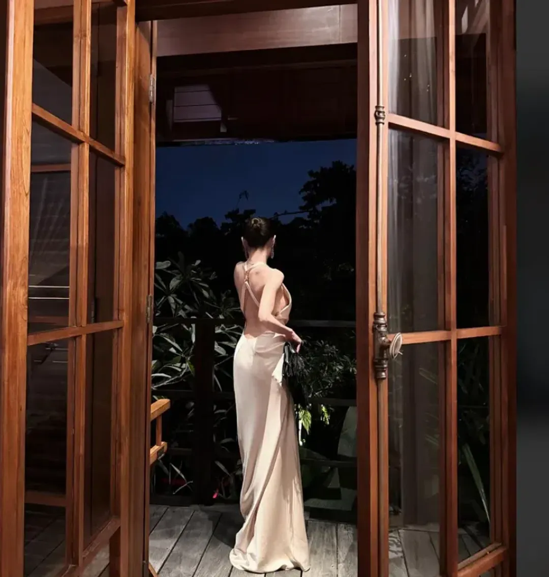 Manning Cartell Charmed Cowl Slip Dress  for rent on The Volte - main image