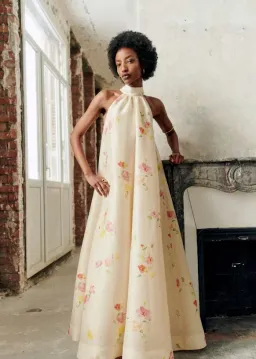 Sezane - Cosima Dress Salina Print Size 8 for rent on The Volte - image 1