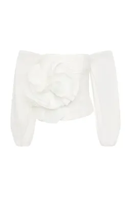 Aje - Parallels Spiral Top  for rent on The Volte - image 4