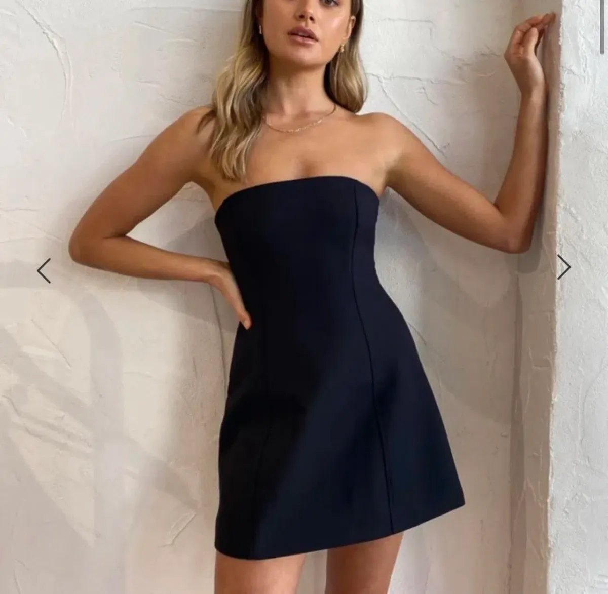 Maxe Strapless Mini for rent on The Volte - main image