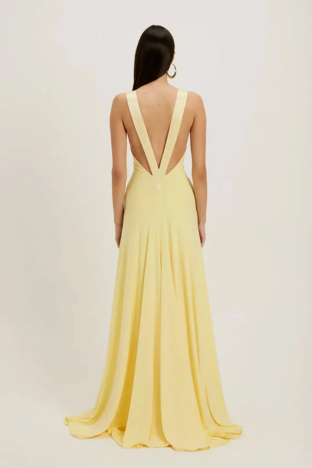 ancegria, Rosa Gown, Lemon, maxi, size 8  for rent on The Volte - main image