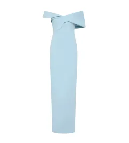 Rachel Gilbert Maddie Gown Sky Blue Size 1/AU 8 for rent on The Volte - image 1