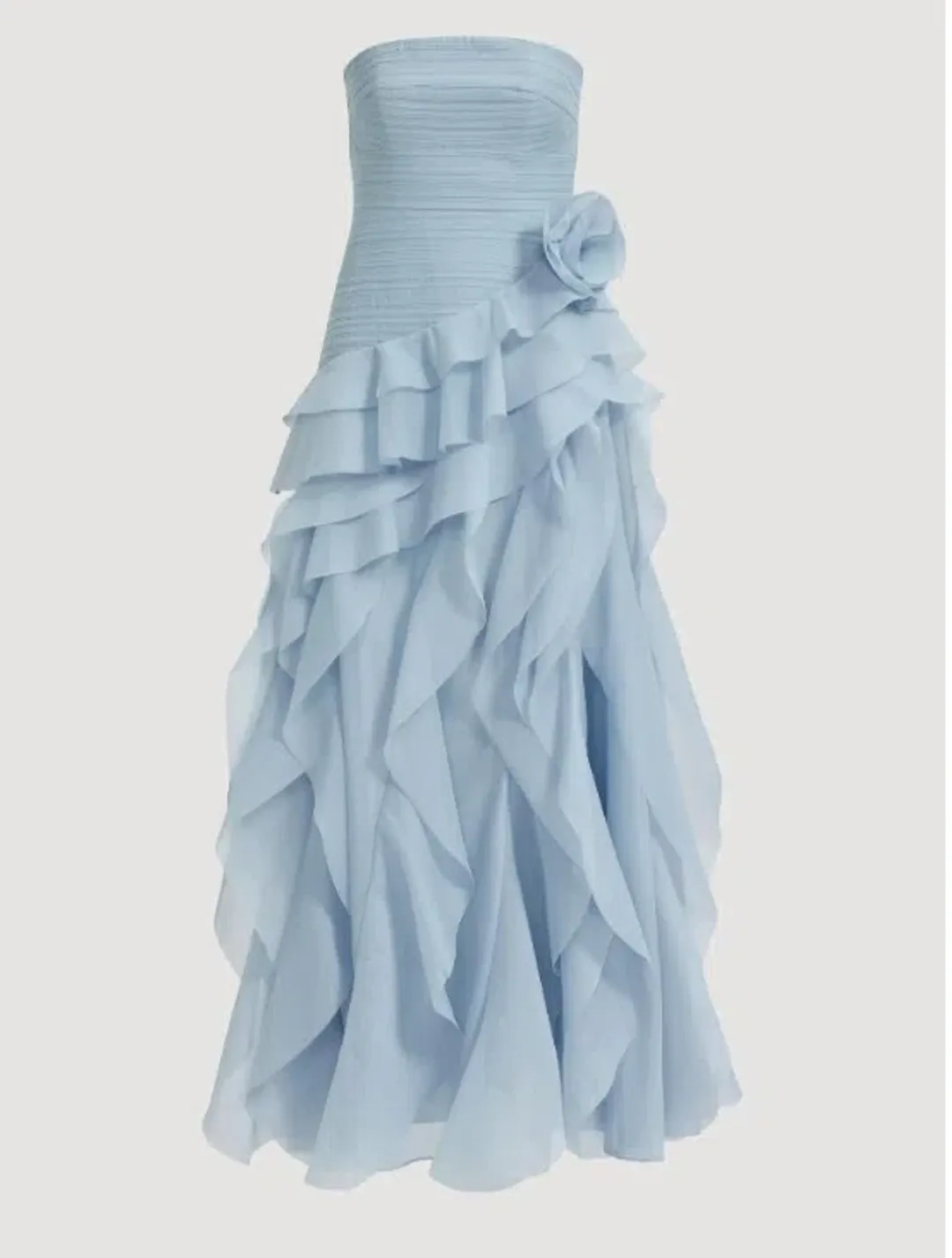 Aje Canyon Gown in Pastel Cloud Blue Size 12 for rent on The Volte - main image