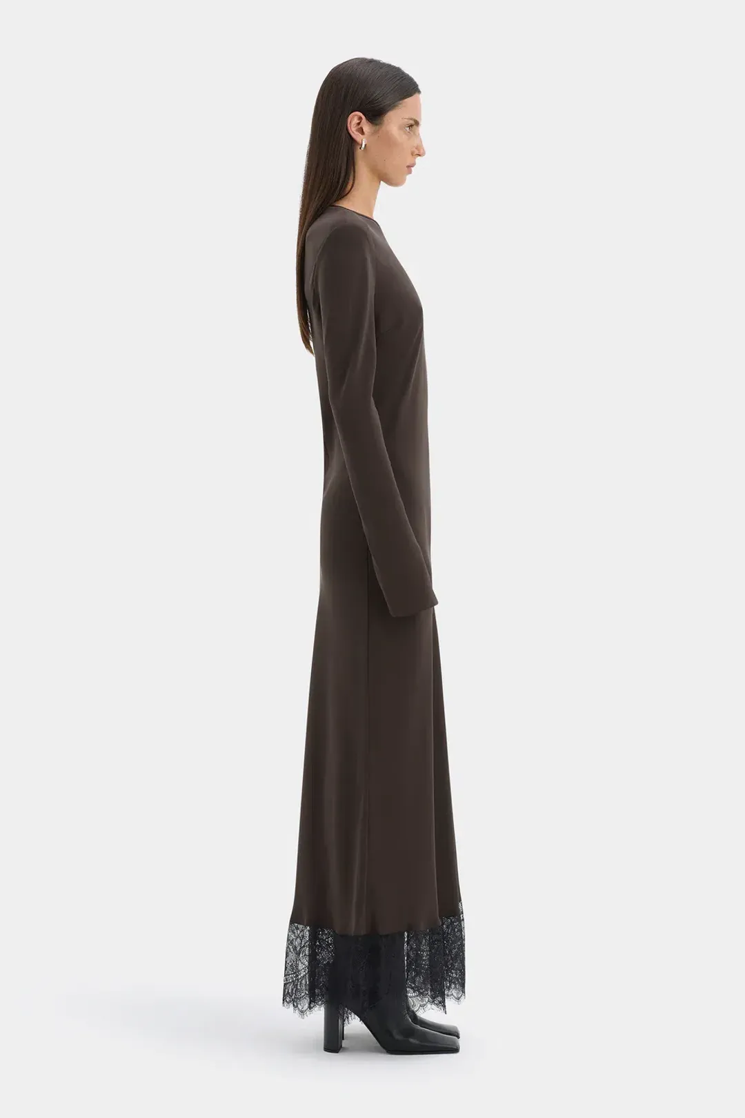Sir Aries Long Sleeve Gown 8 for rent on The Volte - main image