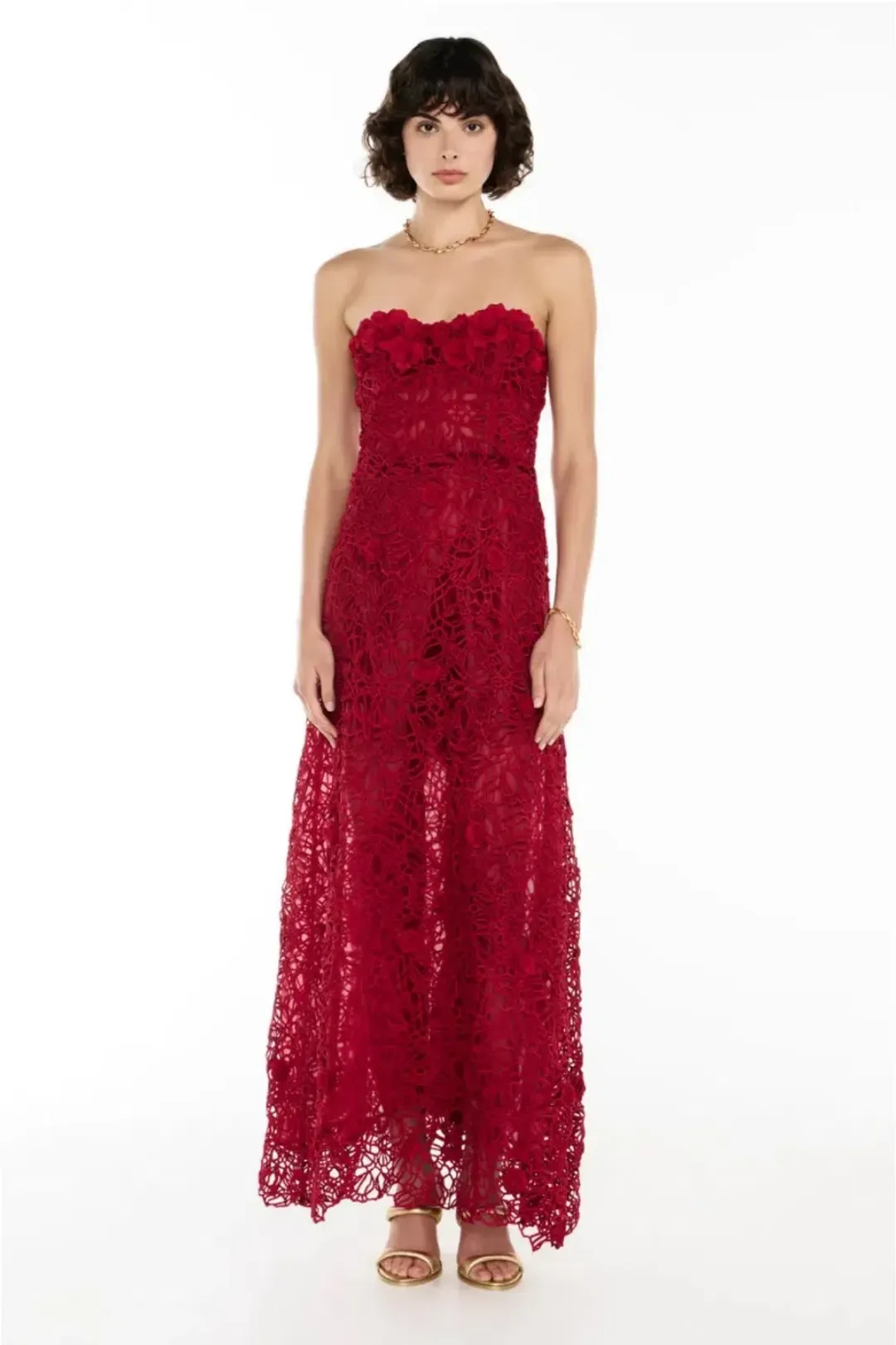 Tea Ceremony Maxi Dress by Manning Cartell Size 8 for rent on The Volte - main image