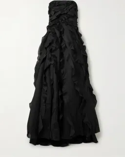 Aje Allairie Gown Black size 6 for rent on The Volte - image 2