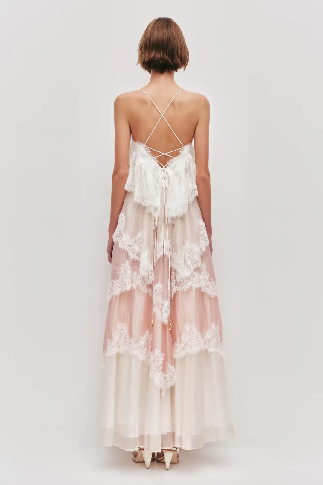 AJE Ophelia lace gown for rent on The Volte - main image